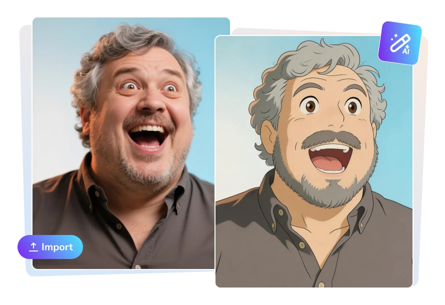 create ghibli meme using avclabs image generator