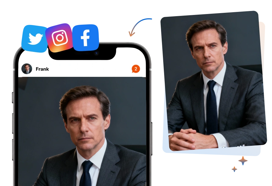 create professional headshots photo for free with avclabs online ai headshot generator