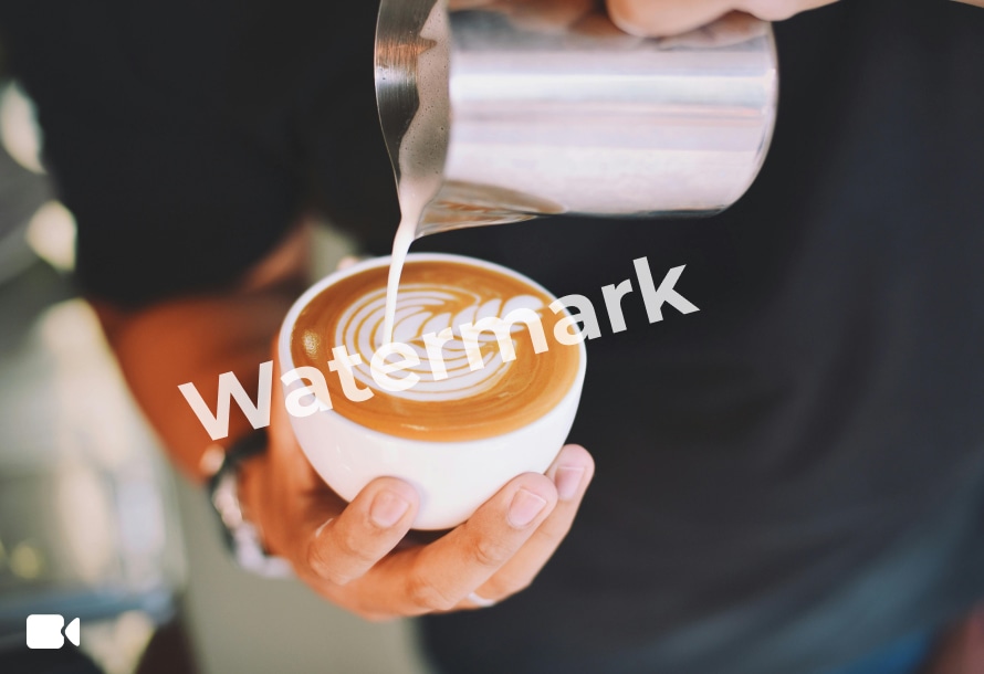 delete watermark from video before