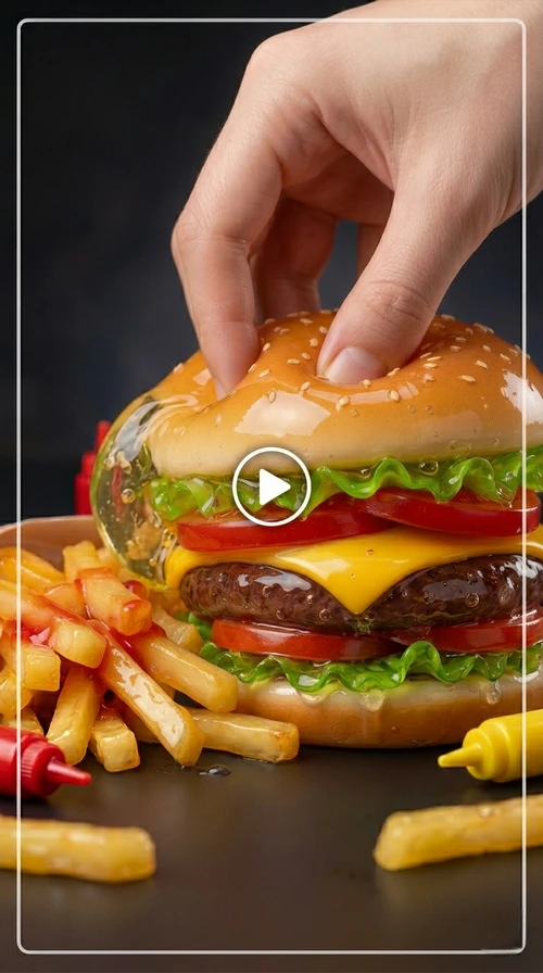 squishy food asmr