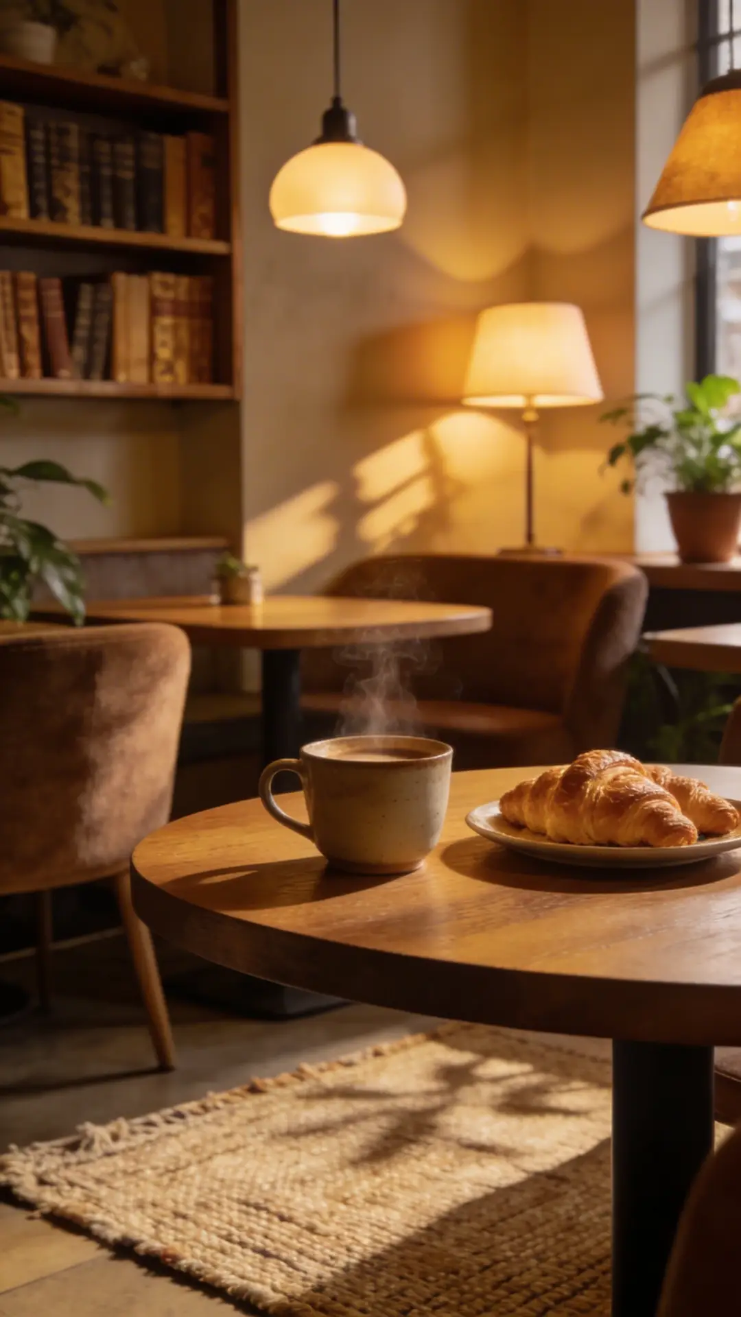 cozy lifestyle scene