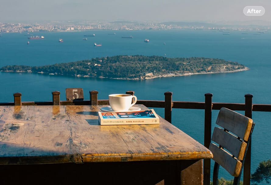 remove glare from photo