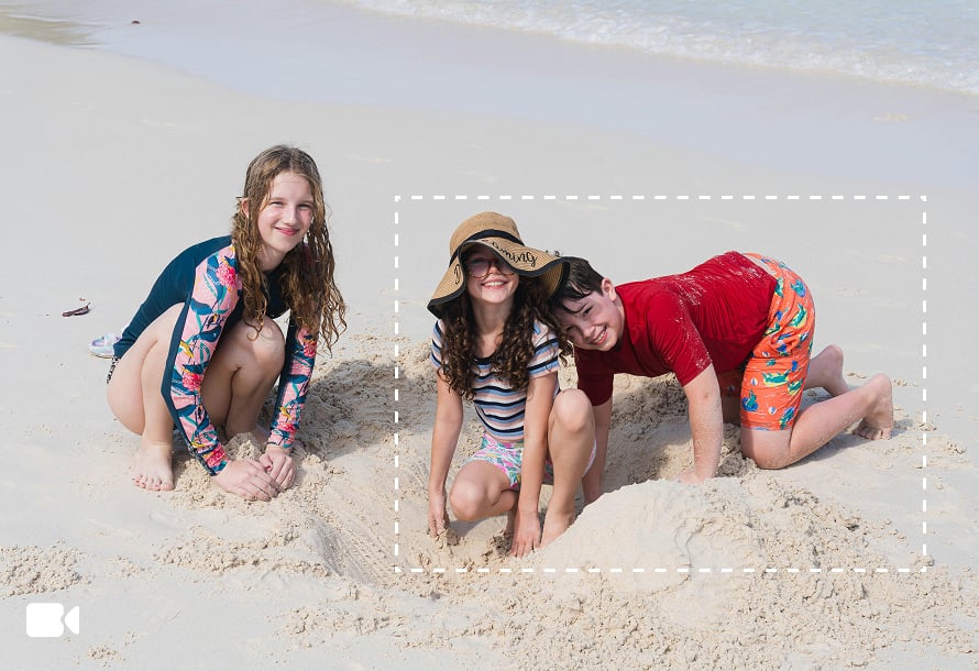 remove object from video before