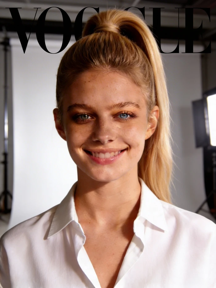 gemini ai hairstyle prompt high ponytail drama