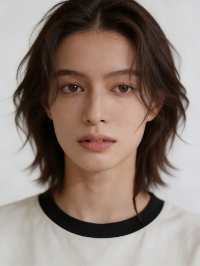 gemini ai hair messy texture