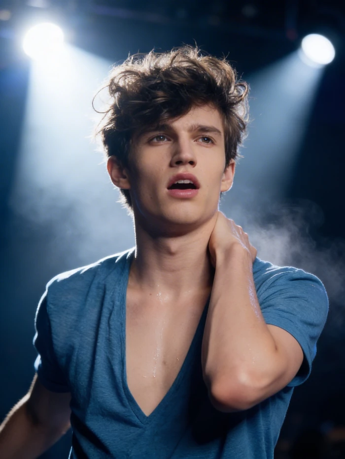 gemini ai boy in stage performance