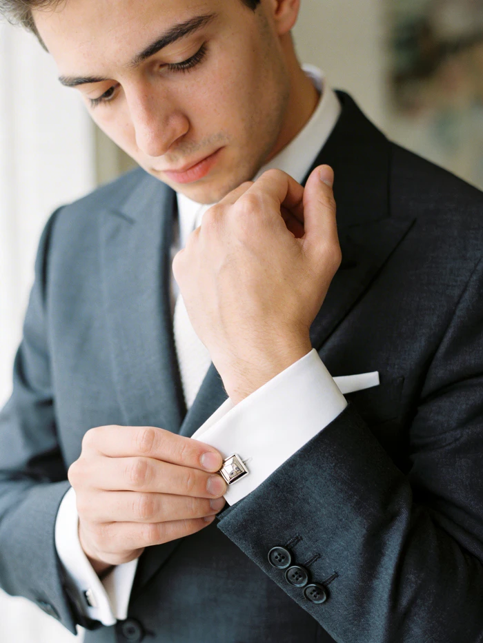 gemini ai boy in suit detail close up