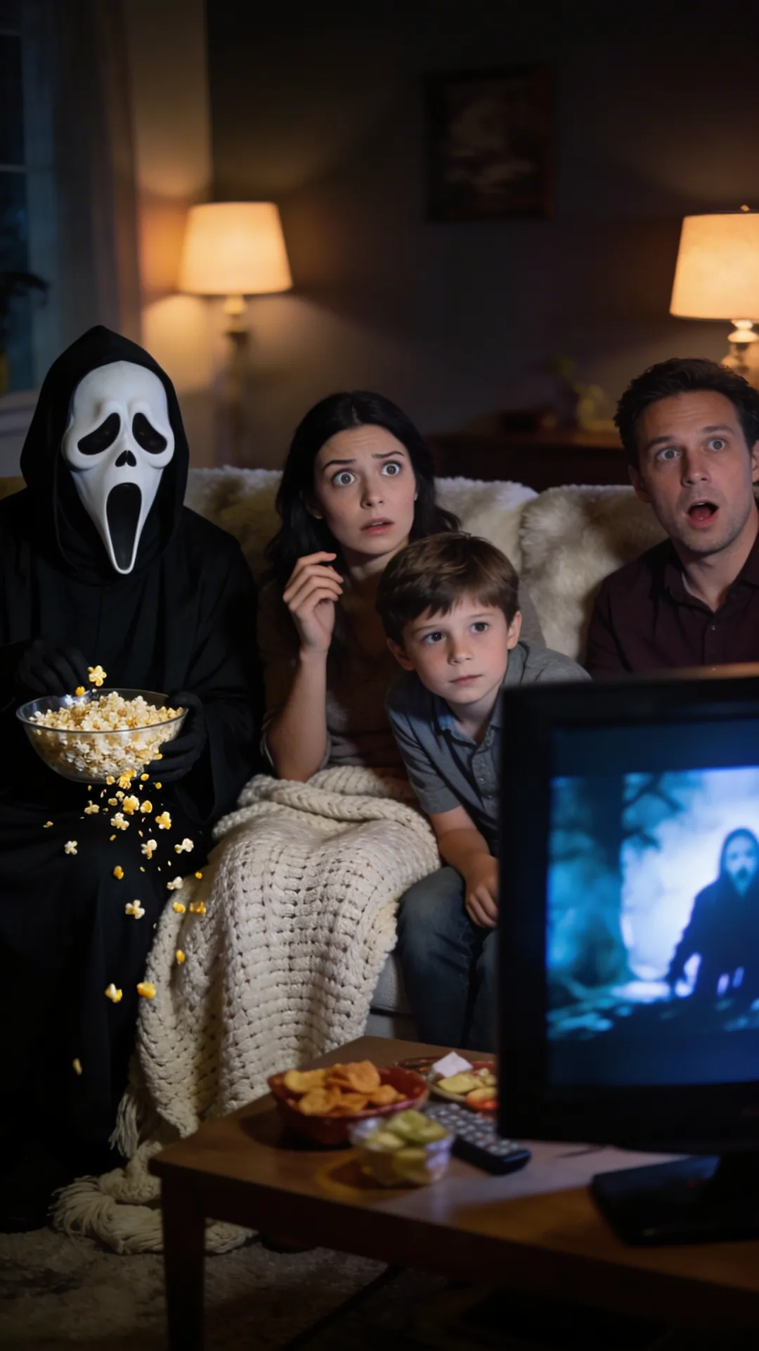 family with ghostface