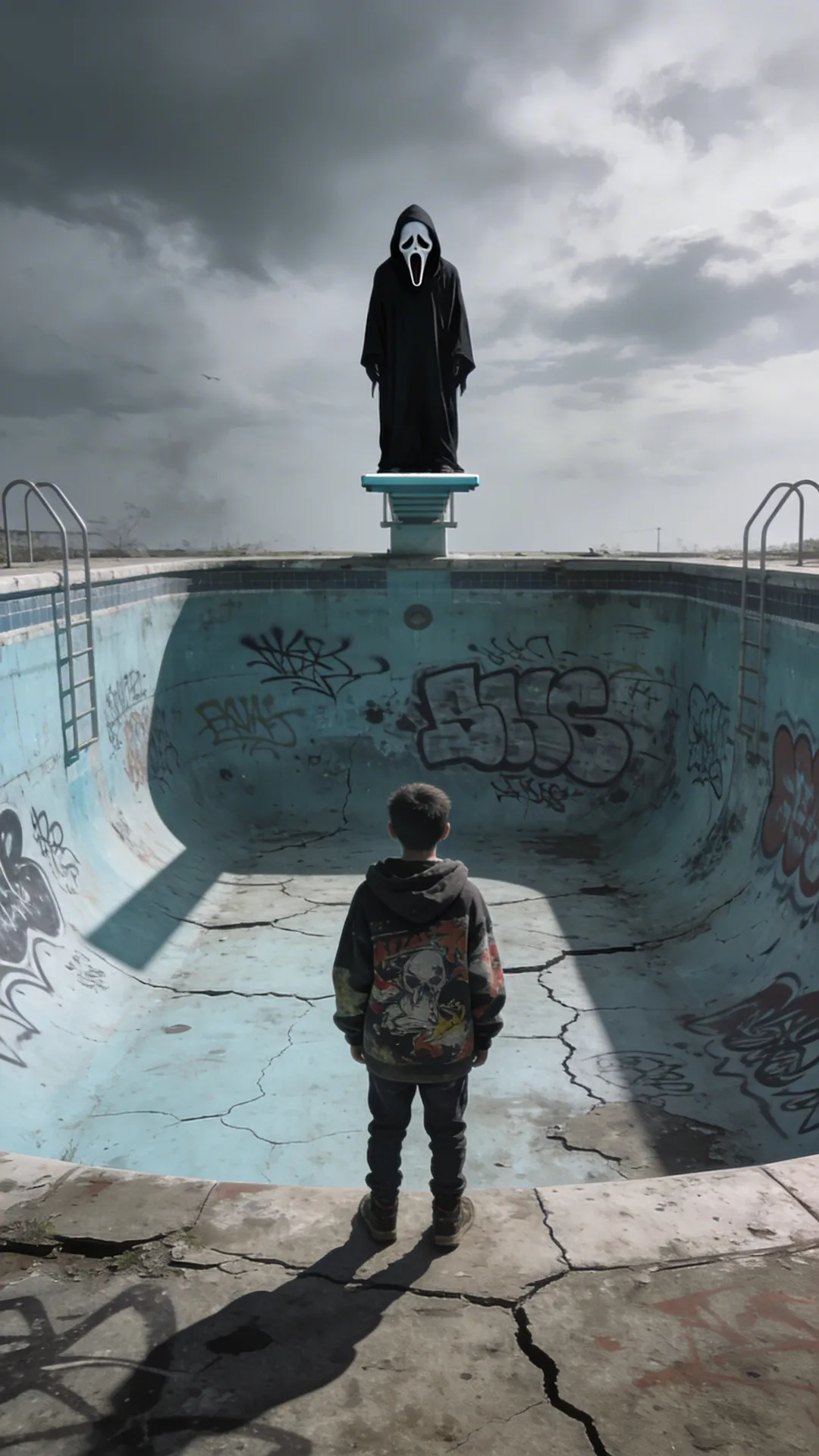 ai male ghostface prompt