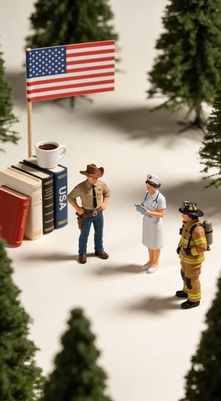 ChatGPT Photo Prompt - Miniature World #6 Minimal Scene