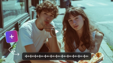 add video audio to video