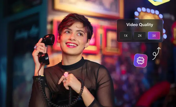 AVCLabs Video Enhancer AI high performance