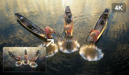 Upscale Old Documentary Footage to 4K Using AI