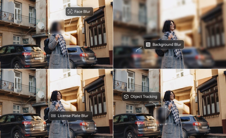 avclabs video blur ai blur features