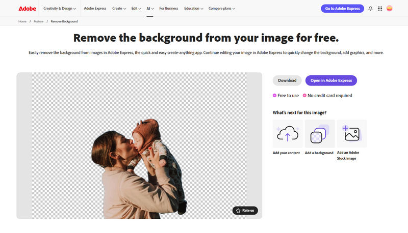 make background transparent in adobe