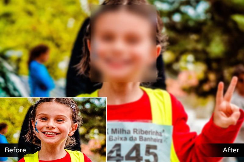 ai face blur in videos for free