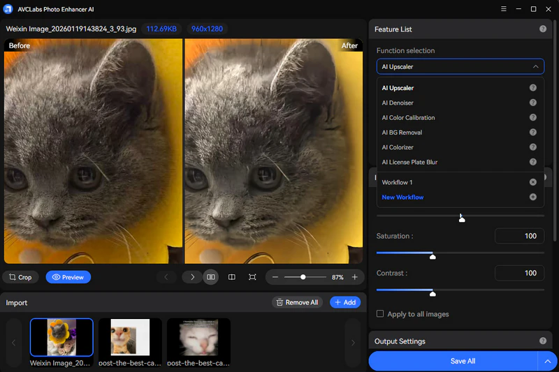 avclabs photo enhancer ai upscaler