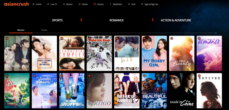 asian crush korean drama website