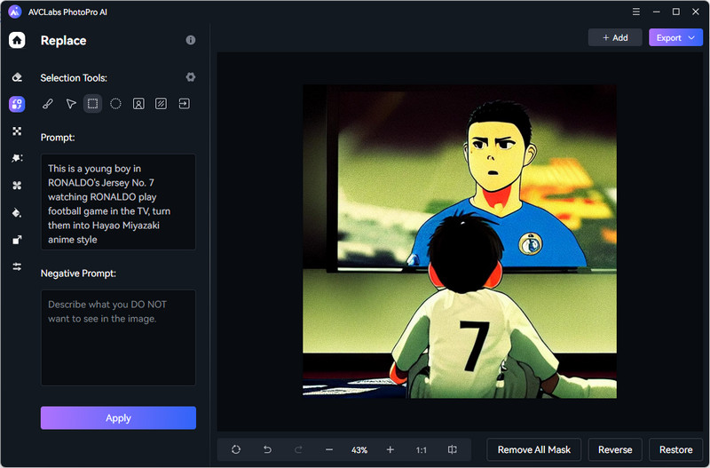 avclabs photopro ai ghibli ai generator
