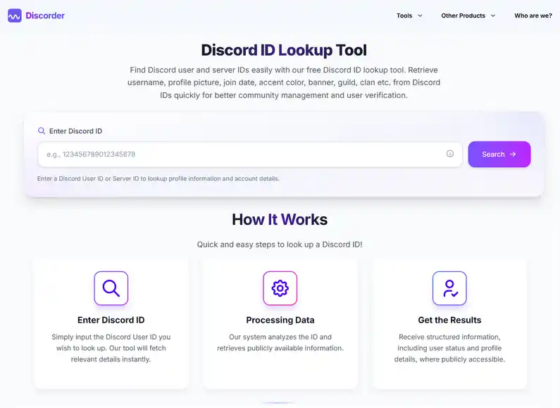 discord lookup