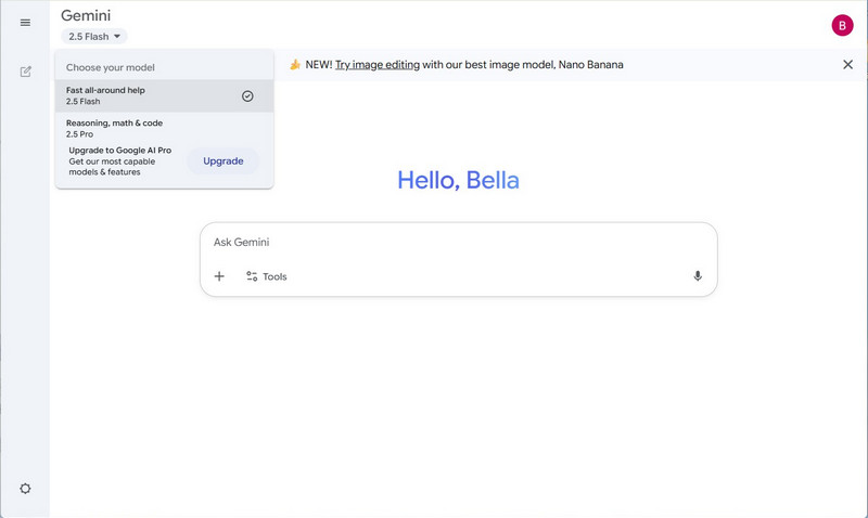 gemini image generator nano banana