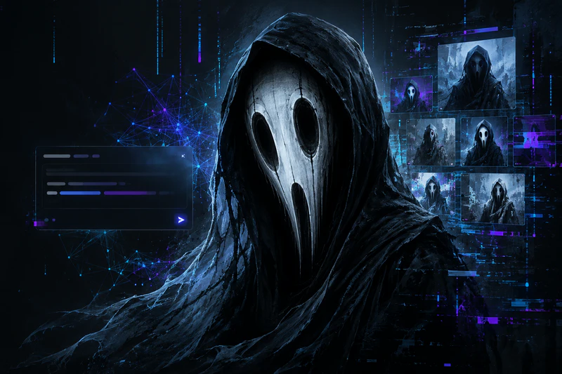 ghostface ai trend prompt