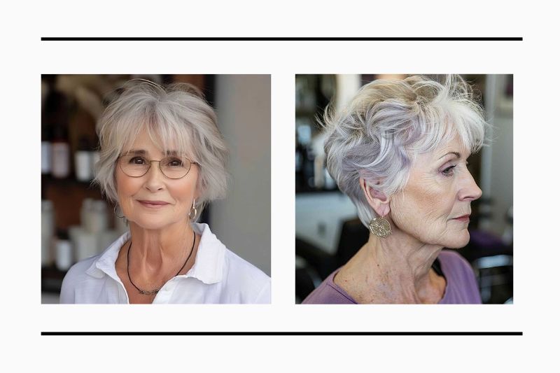 hair styles for women over 70 years old
