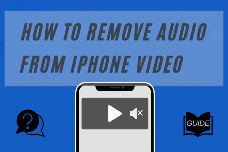 how to remove audio from iPhone videos