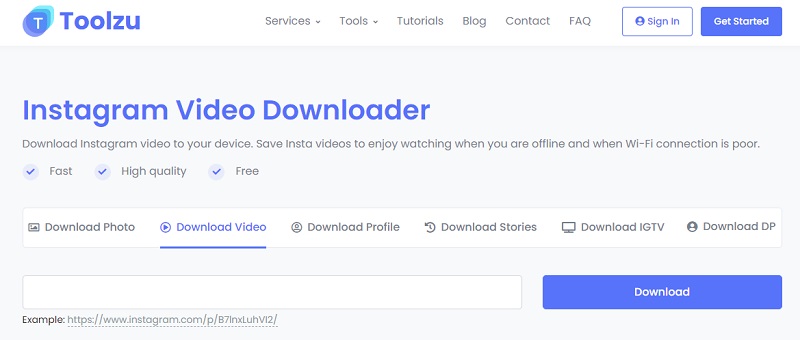 instagram video downloader online