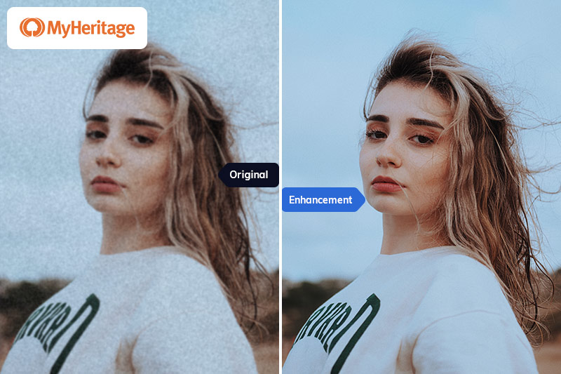 myheritage photo enhancer