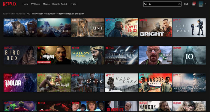 download 4k movie from netflix