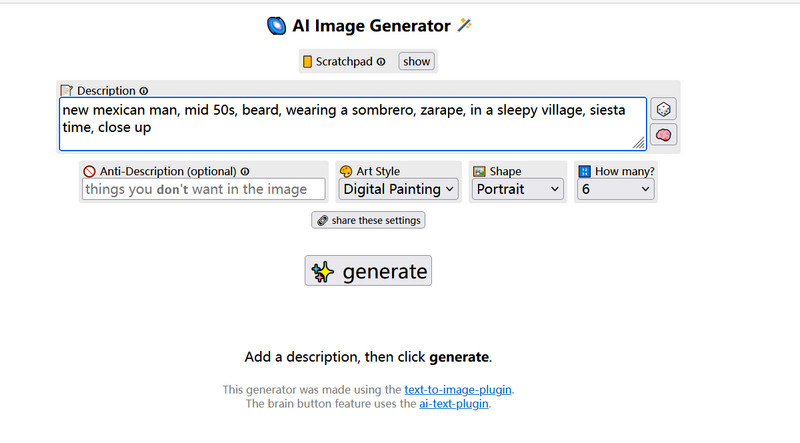 perchance ai image generator