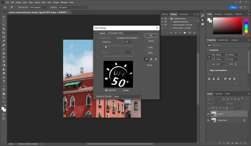 adobe photoshop color inversion