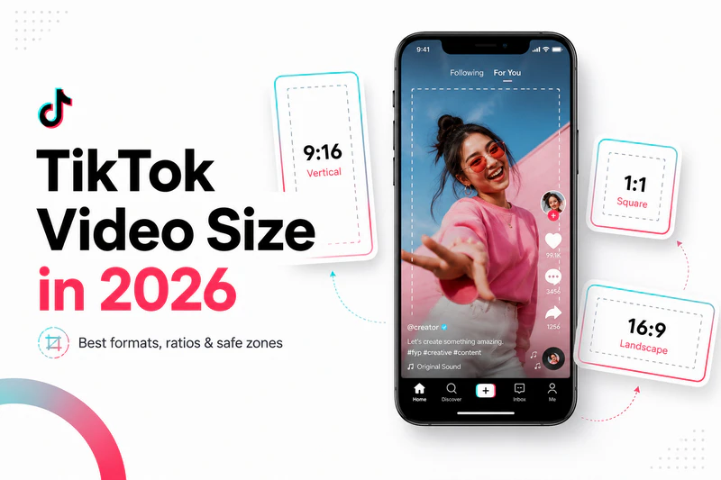 TikTok video size guide 2026