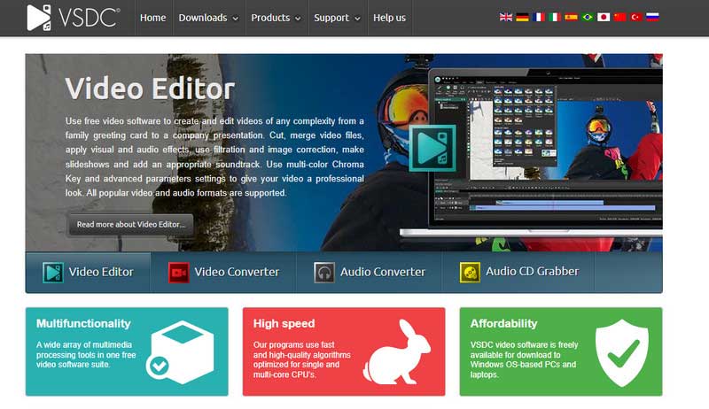 vsdc free video editor