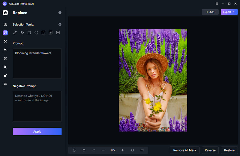 replace object with AVCLabs PhotoPro AI