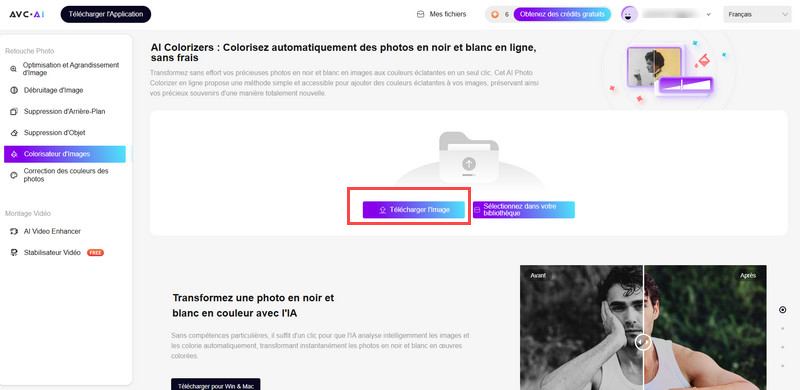 Téléchargez vos photos en noir et blanc